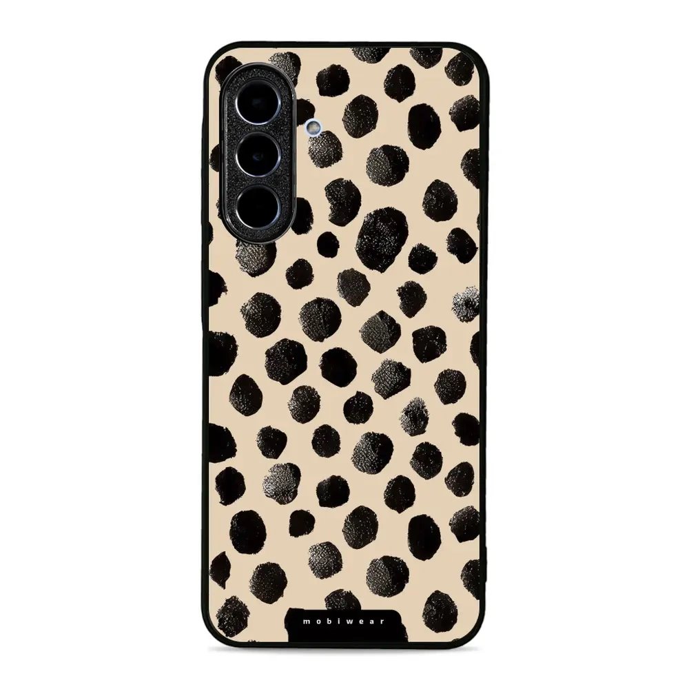 Lesklý kryt Mobiwear Glossy - Samsung Galaxy A36 5G - GA50G Černé puntíky