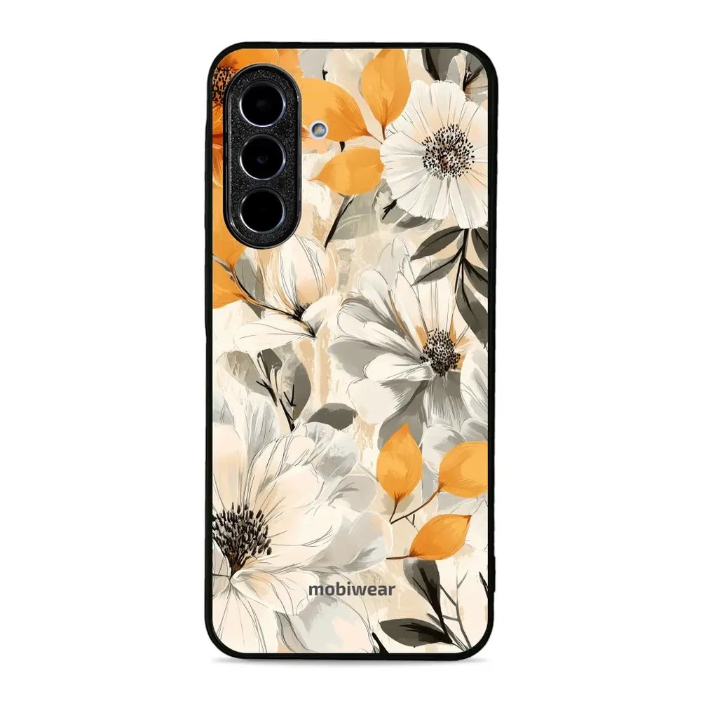 Lesklý kryt Mobiwear Glossy - Samsung Galaxy A36 5G - GP75G Podzimní květy