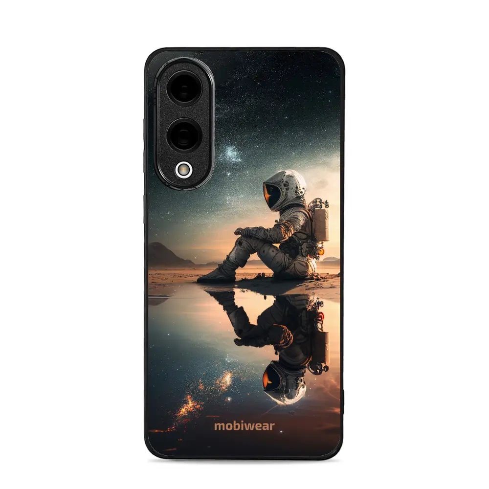 Lesklý kryt Mobiwear Glossy - Samsung Galaxy S25 Edge - G003G Astronaut na samotce
