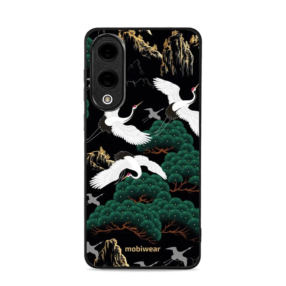 Lesklý kryt Mobiwear Glossy - Samsung Galaxy S25 Edge - G042G - Jeřábi