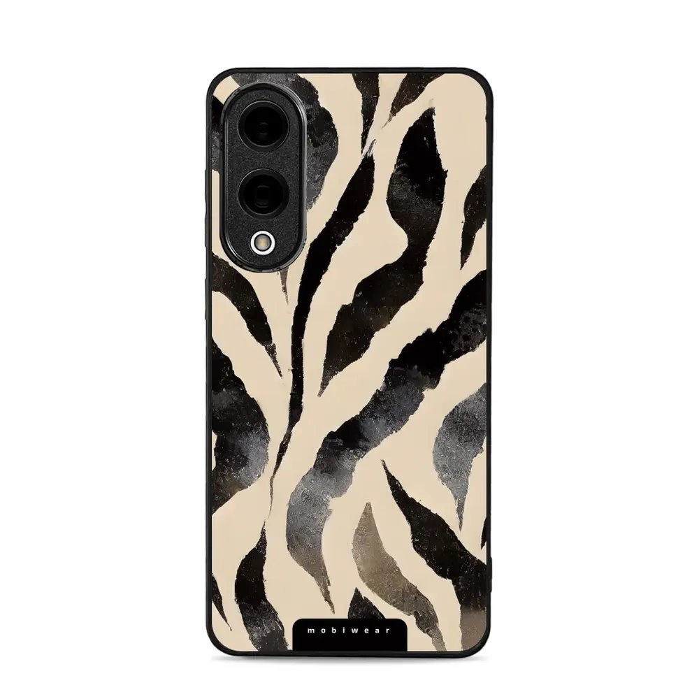 Lesklý kryt Mobiwear Glossy - Samsung Galaxy S25 Edge - GA53G Zebří