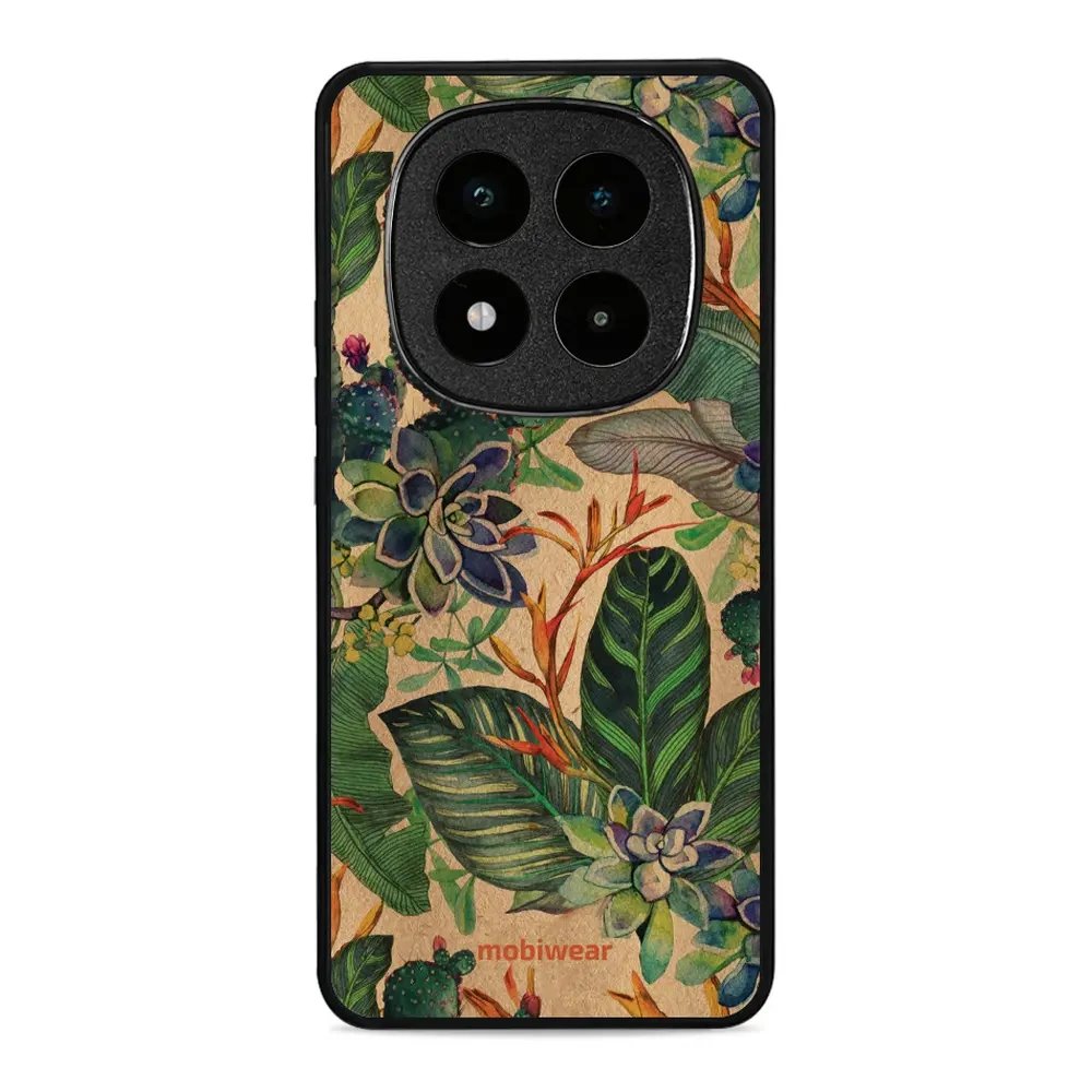 Lesklý kryt Mobiwear Glossy - Xiaomi Poco X7 - G036G - Sukulenty