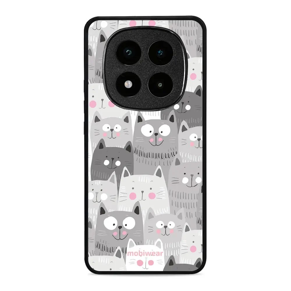 Lesklý kryt Mobiwear Glossy - Xiaomi Poco X7 - G045G - Kočičky