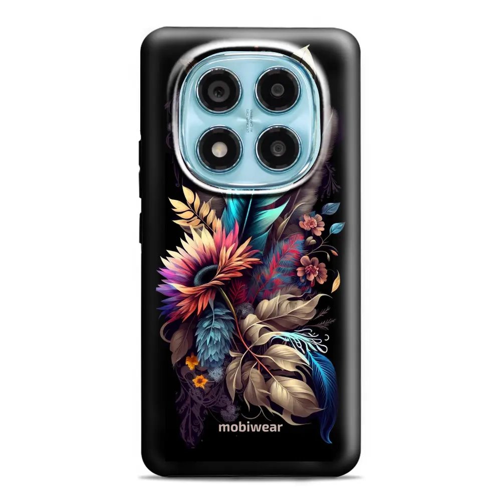 Odolný obal Mobiwear Elite Pro - Xiaomi Redmi Note 14 Pro 5G - E011E Kytice s pírkem
