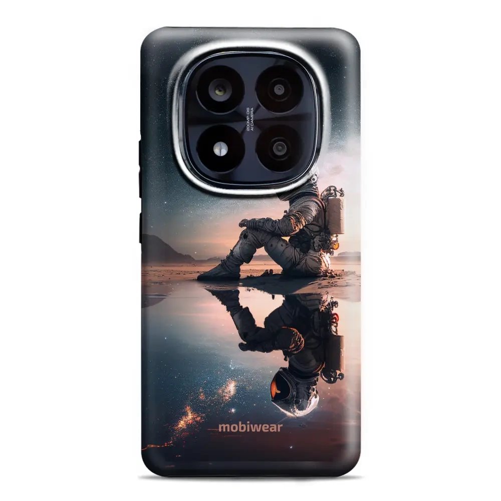 Odolný obal Mobiwear Elite Pro - Xiaomi Redmi Note 14 Pro Plus 5G - E003E Astronaut na samotce