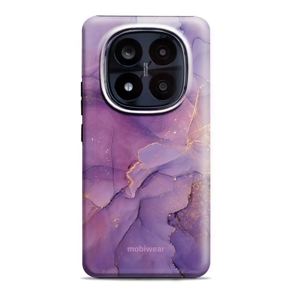 Odolný obal Mobiwear Elite Pro - Xiaomi Redmi Note 14 Pro Plus 5G - EP20E Fialový mramor