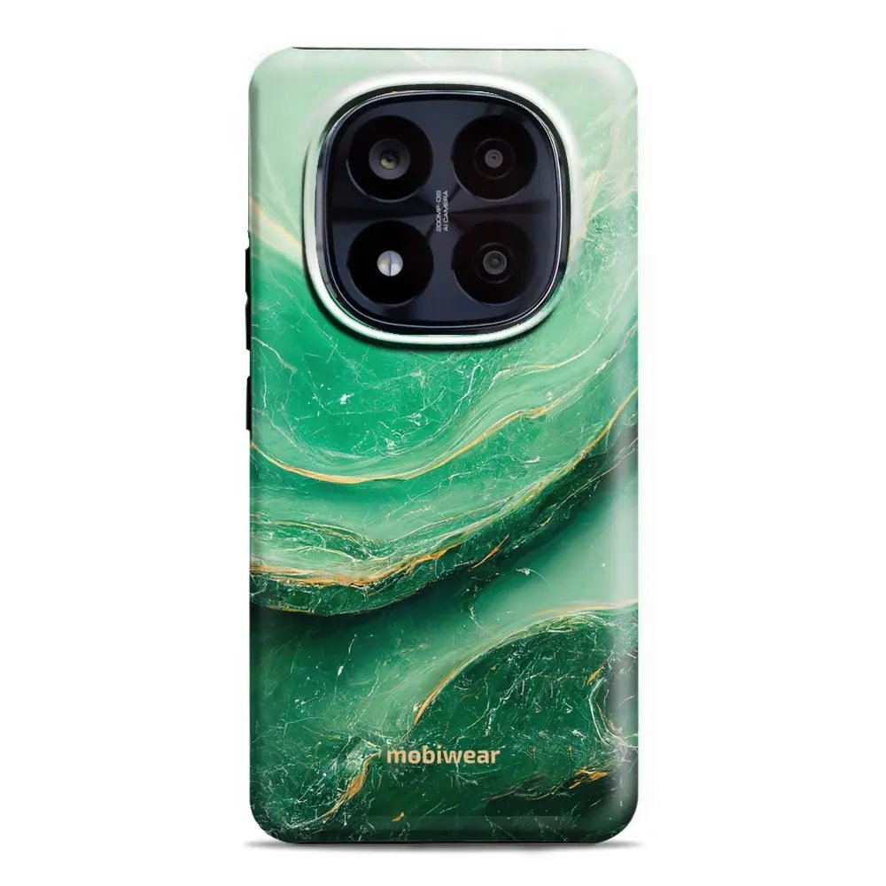 Odolný obal Mobiwear Elite Pro - Xiaomi Redmi Note 14 Pro Plus 5G - EP38E Zelený mramor