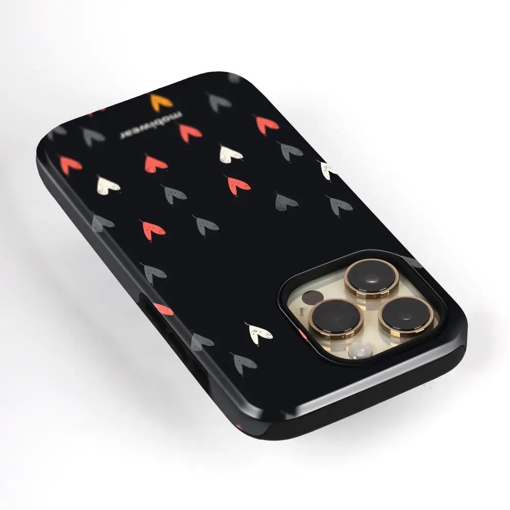 Odolný obal Mobiwear Elite Pro - Samsung Galaxy Z Flip 7 - EP79E Srdíčka