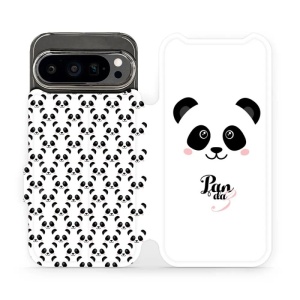 Flipové pouzdro Mobiwear - Google Pixel 9 Pro - M030P Panda Amálka