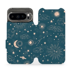 Flipové pouzdro Mobiwear - Google Pixel 9 Pro - VP14S Magický vesmír