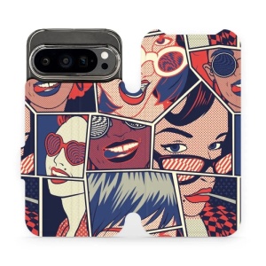 Flipové pouzdro Mobiwear - Google Pixel 9 Pro - VP18P Komiks