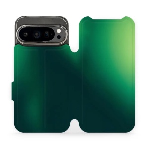 Flipové pouzdro Mobiwear - Google Pixel 9 Pro - VP61S Zelený odstín