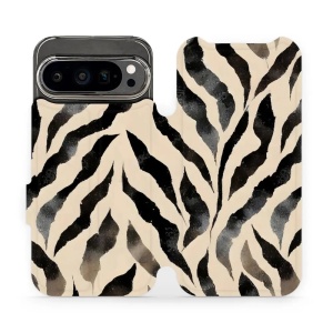 Flipové pouzdro Mobiwear - Google Pixel 9 Pro - VA53S Zebří