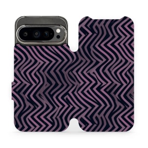 Flipové pouzdro Mobiwear - Google Pixel 9 Pro - VA55S Fialové klikyháky