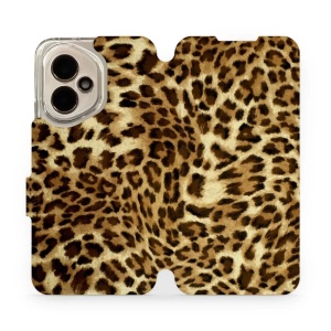 Flipové pouzdro Mobiwear - Honor 400 - VA33P Leopardí vzor