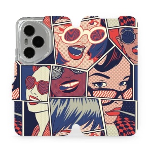 Flipové pouzdro Mobiwear - Honor 400 Pro - VP18P Komiks