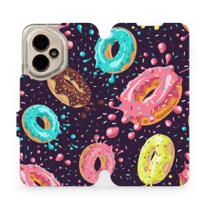 Flipové pouzdro Mobiwear - Honor 400 - VP19S Donutky