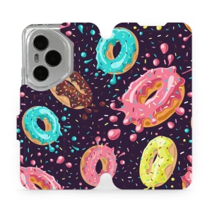 Flipové pouzdro Mobiwear - Honor 400 Pro - VP19S Donutky