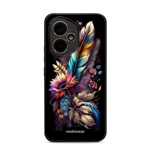 Lesklý kryt Mobiwear Glossy - Honor 400 - G011G Kytice s pírkem