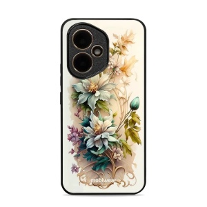 Lesklý kryt Mobiwear Glossy - Honor 400 - G014G Krémové květy