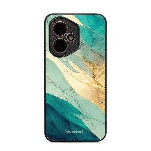 Lesklý kryt Mobiwear Glossy - Honor 400 - G024G - Zlatavý a zelenkavý mramor