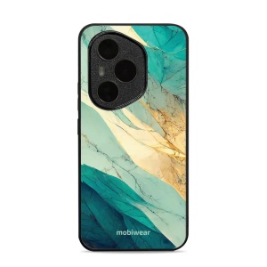 Lesklý kryt Mobiwear Glossy - Honor 400 Pro - G024G - Zlatavý a zelenkavý mramor