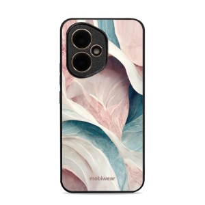 Lesklý kryt Mobiwear Glossy - Honor 400 - G026G - Růžový a zelenkavý mramor