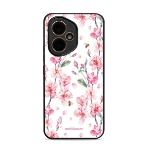 Lesklý kryt Mobiwear Glossy - Honor 400 - G033G - Růžové květy