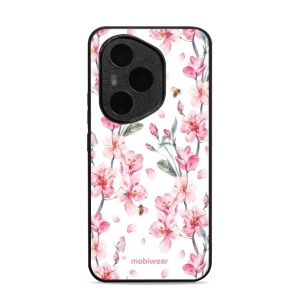 Lesklý kryt Mobiwear Glossy - Honor 400 Pro - G033G - Růžové květy