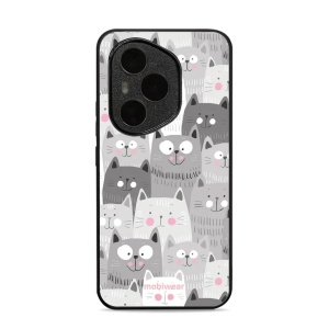 Lesklý kryt Mobiwear Glossy - Honor 400 Pro - G045G - Kočičky