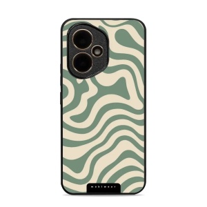 Lesklý kryt Mobiwear Glossy - Honor 400 - GA57G Zelené a béžové zkrouceniny