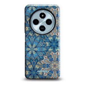 Odolný obal Mobiwear Elite Pro - Xiaomi Redmi 14C / Poco C75 - E108E Modré mandala květy