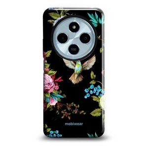 Odolný obal Mobiwear Elite Pro - Xiaomi Redmi 14C / Poco C75 - ED09E Ptáček a květy