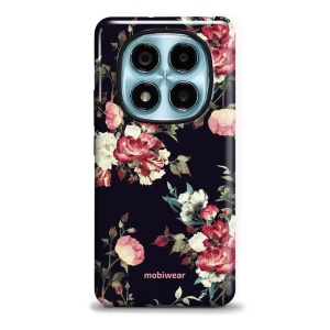 Odolný obal Mobiwear Elite Pro - Xiaomi Redmi Note 14 Pro 4G - ED11E Růže na černé