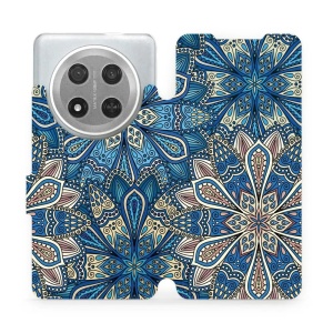 Flipové pouzdro Mobiwear - Honor Magic7 Lite 5G - V108P Modré mandala květy