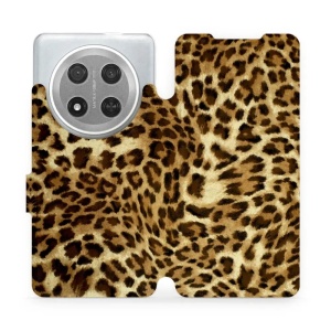 Flipové pouzdro Mobiwear - Honor Magic7 Lite 5G - VA33P Leopardí vzor