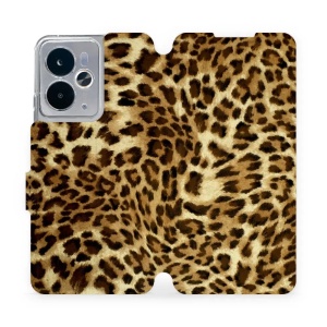 Flipové pouzdro Mobiwear - Realme 14 5G - VA33P Leopardí vzor