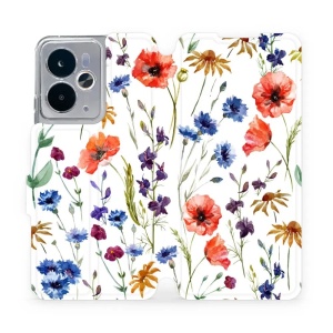 Flipové pouzdro Mobiwear - Realme 14 5G - MP04S Luční kvítí