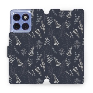 Flipové pouzdro Mobiwear - Motorola Edge 60 Pro - VP15S Kapradiny