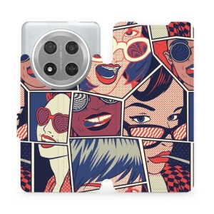 Flipové pouzdro Mobiwear - Honor Magic7 Lite 5G - VP18P Komiks