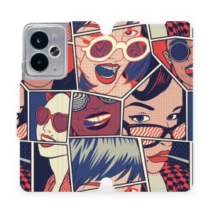 Flipové pouzdro Mobiwear - Realme 14 5G - VP18P Komiks