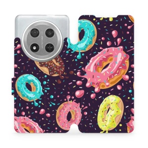 Flipové pouzdro Mobiwear - Honor Magic7 Lite 5G - VP19S Donutky