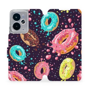 Flipové pouzdro Mobiwear - Realme 14 5G - VP19S Donutky
