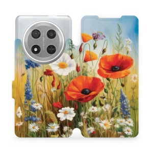 Flipové pouzdro Mobiwear - Honor Magic7 Lite 5G - VP43S Letní louka