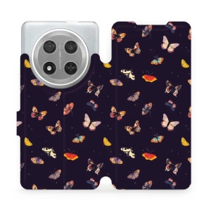 Flipové pouzdro Mobiwear - Honor Magic7 Lite 5G - VP78S Barevní motýlci