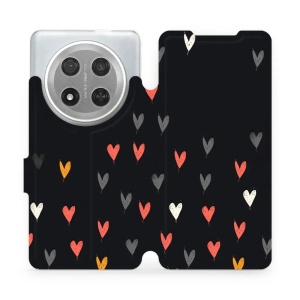 Flipové pouzdro Mobiwear - Honor Magic7 Lite 5G - VP79S Srdíčka