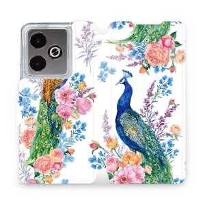 Flipové pouzdro Mobiwear - Realme GT 7T - MX08S Pávi