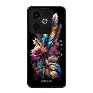 Lesklý kryt Mobiwear Glossy - Realme GT 7 - G011G Kytice s pírkem