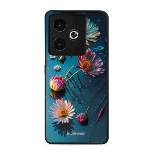 Lesklý kryt Mobiwear Glossy - Realme GT 7 - G013G Květy na hladině