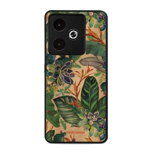 Lesklý kryt Mobiwear Glossy - Realme GT 7 - G036G - Sukulenty